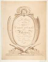 Free download Title Page: Le Brun Travested [sic], Or Caricatures of the Passions free photo or picture to be edited with GIMP online image editor